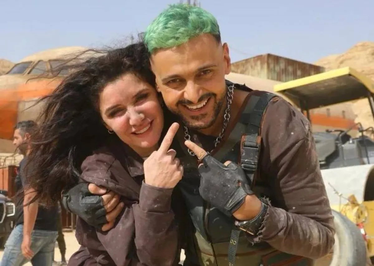 كواليس برنامج "رامز موفي ستار" - الصورة من حساب رامز جلال على موقع " انستغرام" 