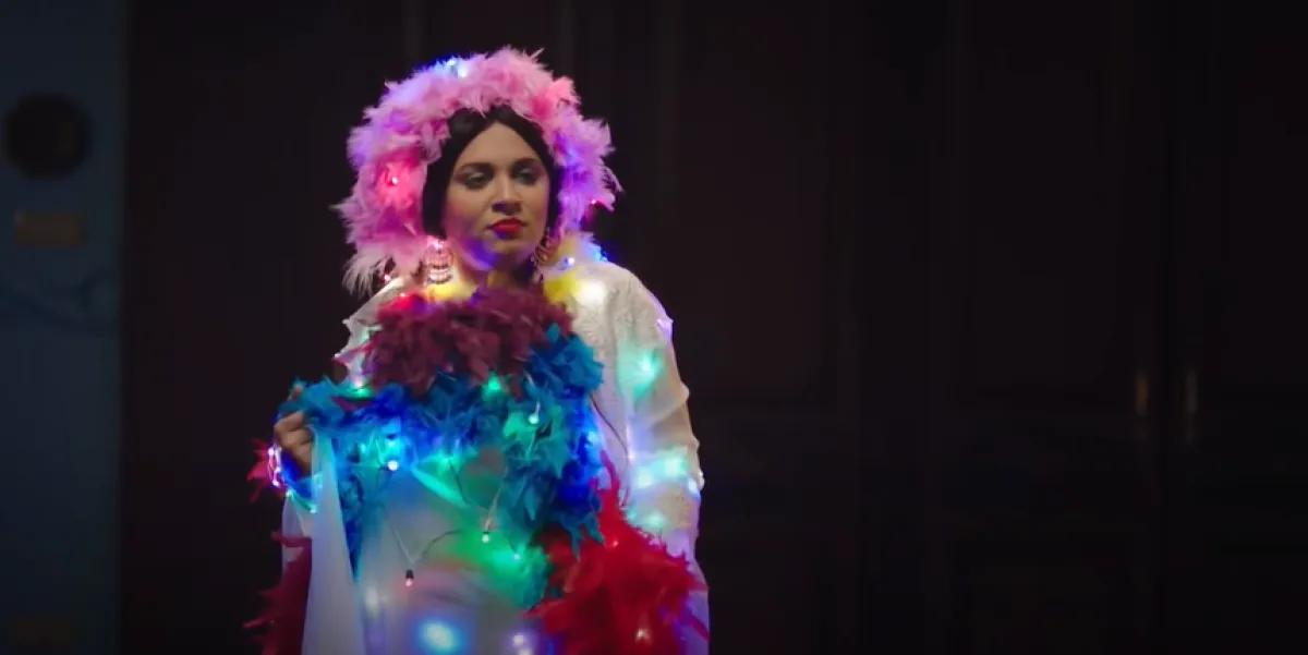 رحمة في مشهد من مسلسل الكبير أوي 6 - الصورة من حساب قناة أون على يوتيوب