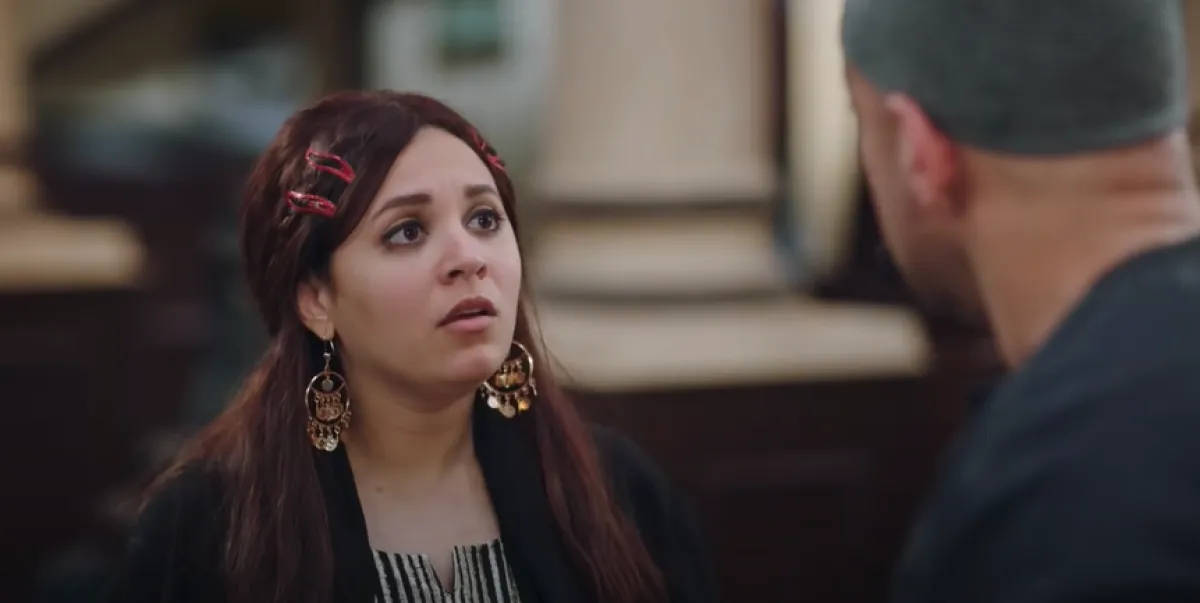 رحمة في مشهد من مسلسل الكبير أوي 6 - الصورة من حساب قناة أون على يوتيوب