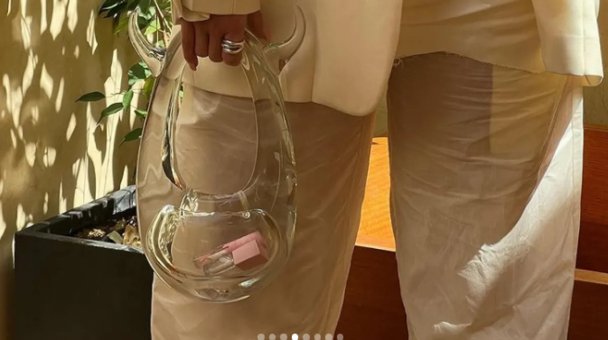 كايلي جينير تحمل حقيبتها - الصورة من حسابها في إنستغرام