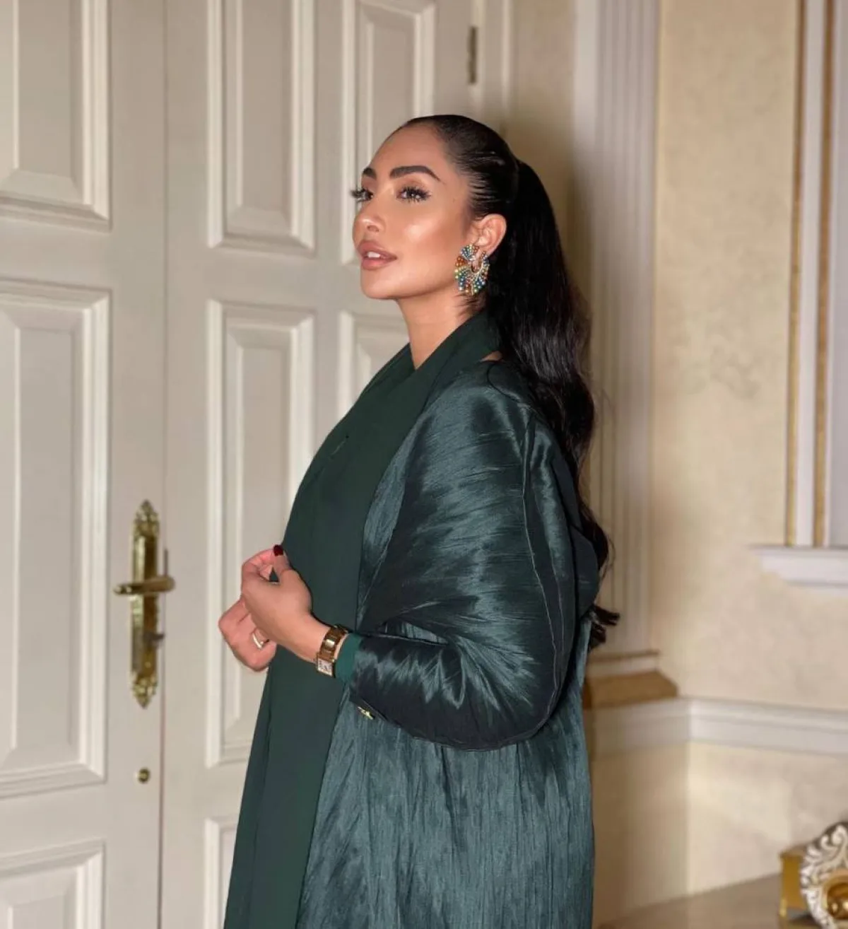 مجوهرات نور الغندور-الصورة من صفحة النجمة على انستغرام