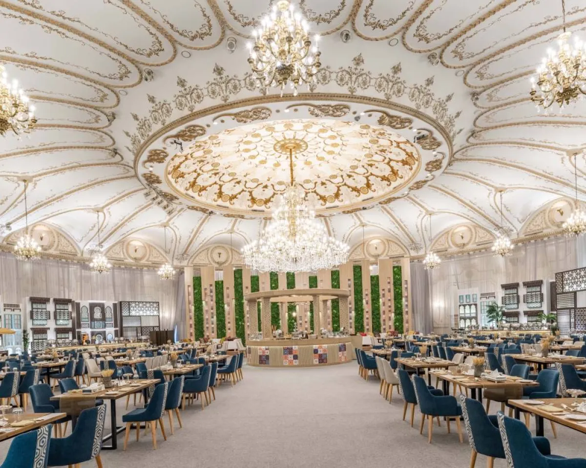 "الدكة" الخيمة الرمضانية بتصاميمها التراثية تستقبل زوارها  في " ذا فينيو جدة الكورنيش"