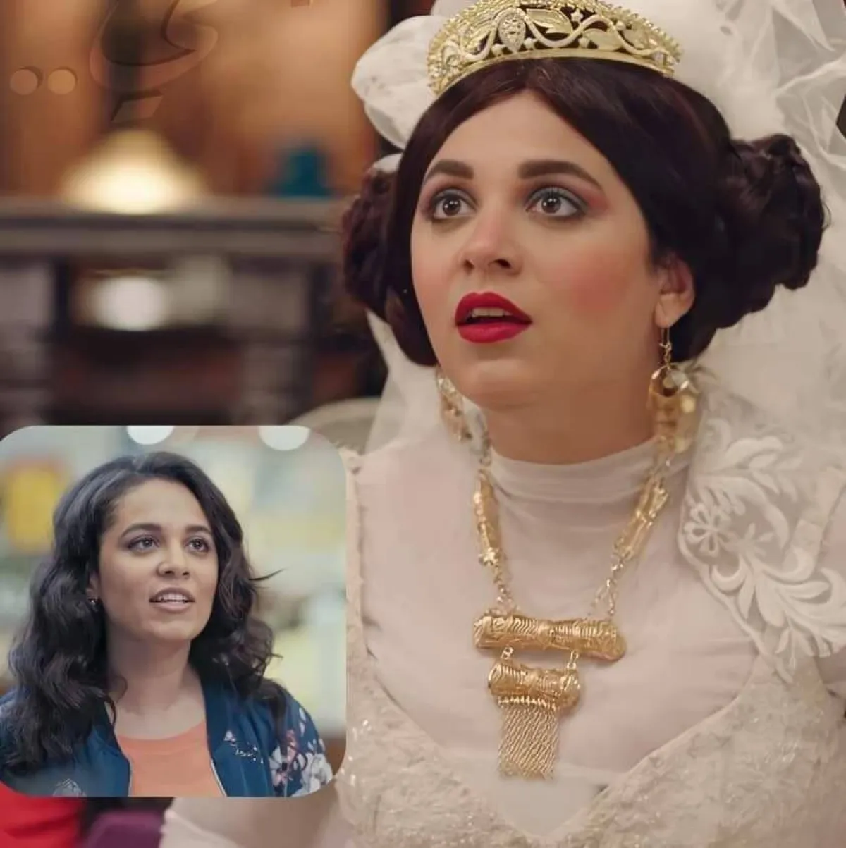 رحمة أحمد - في لقطة من الكبير نشرتها عبر حسابها على فيس بوك