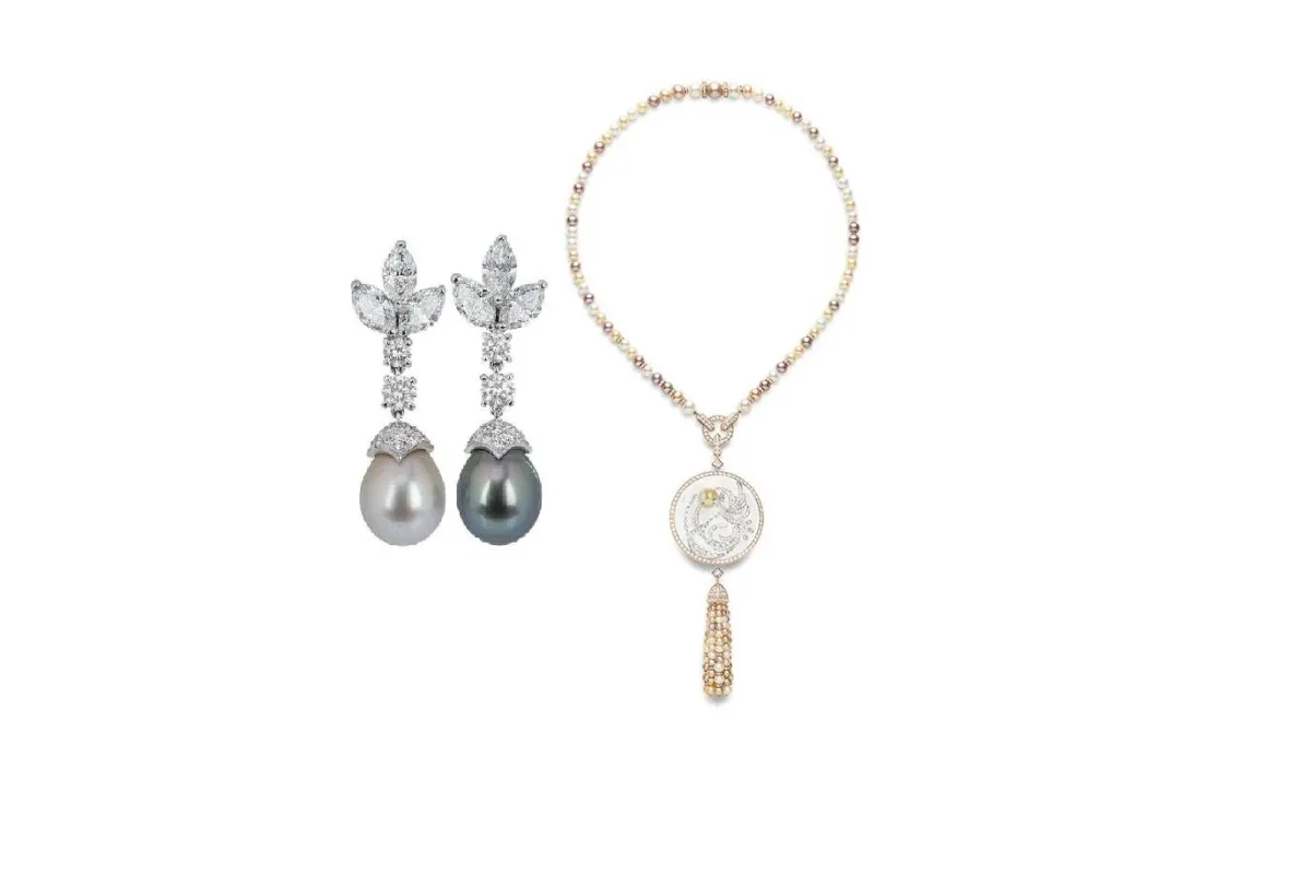  موديلات مجوهرات مرصعة باللؤلؤ الملون لإطلالة جذابة في رمضان