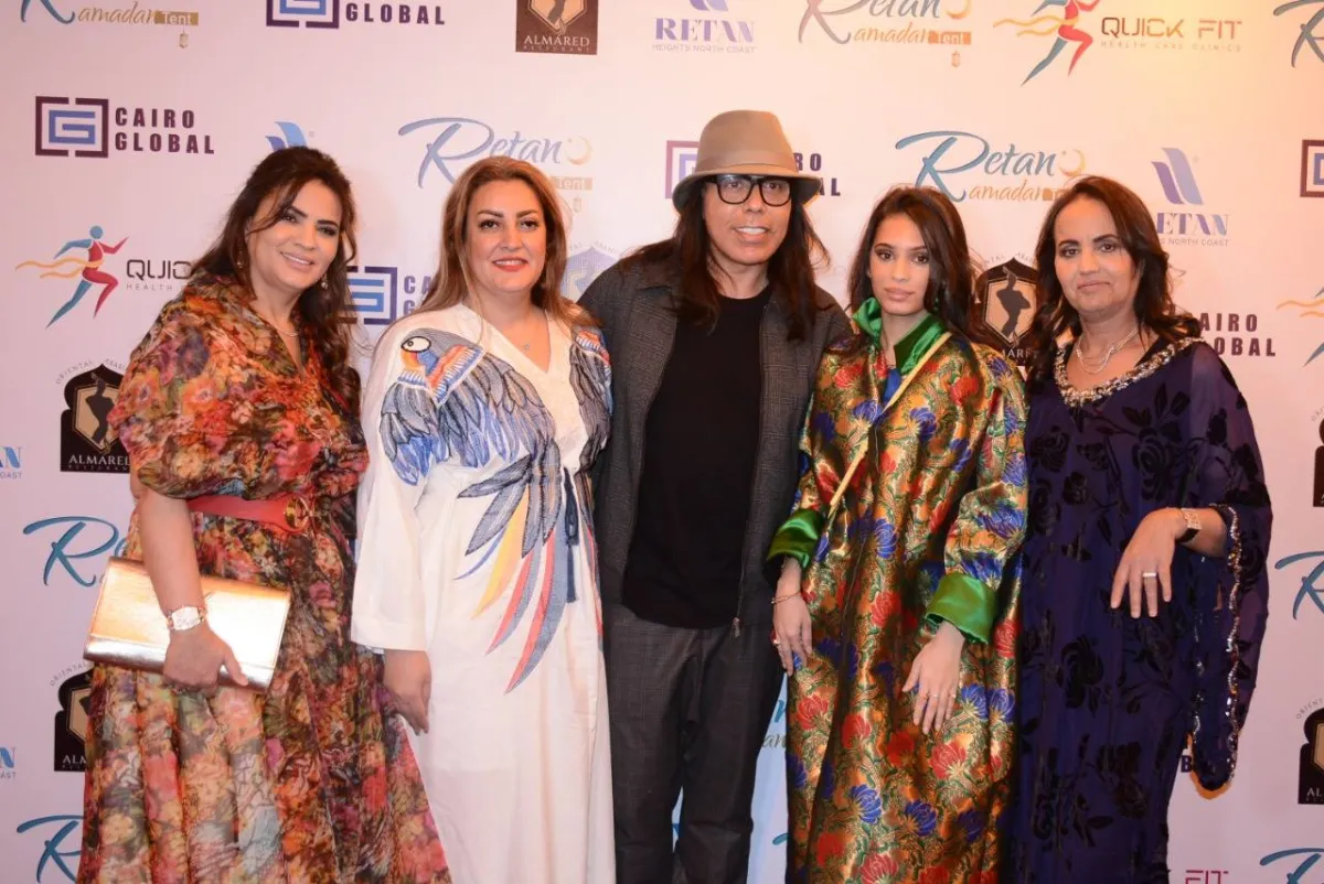 مصمم الأزياء المصري سوشا في الليلة الرمضانية - الصورة من المسؤول الإعلامية لعدوية