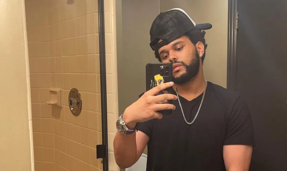 ذا ويكند - الصورة من حسابه في انستغرام