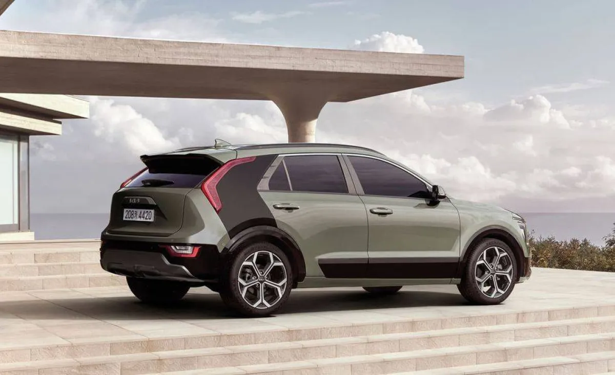 كيا نيرو 2023 في افتتاح معرض نيويورك