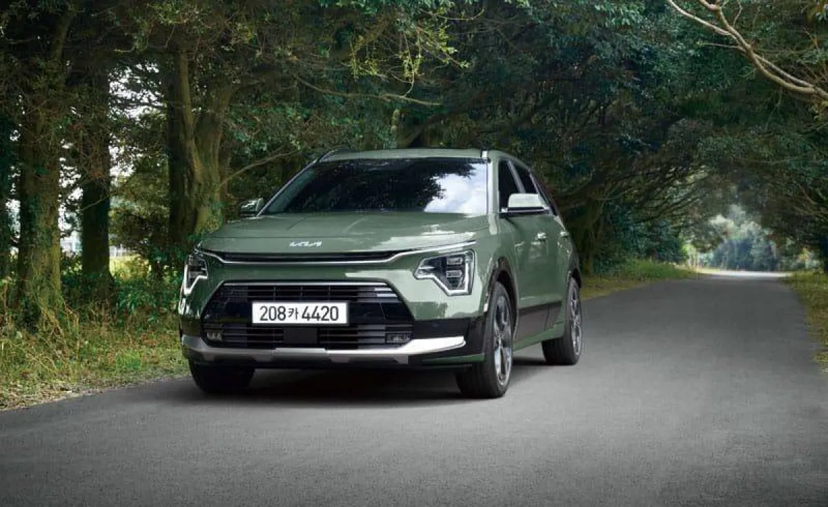 كيا نيرو 2023 في افتتاح معرض نيويورك