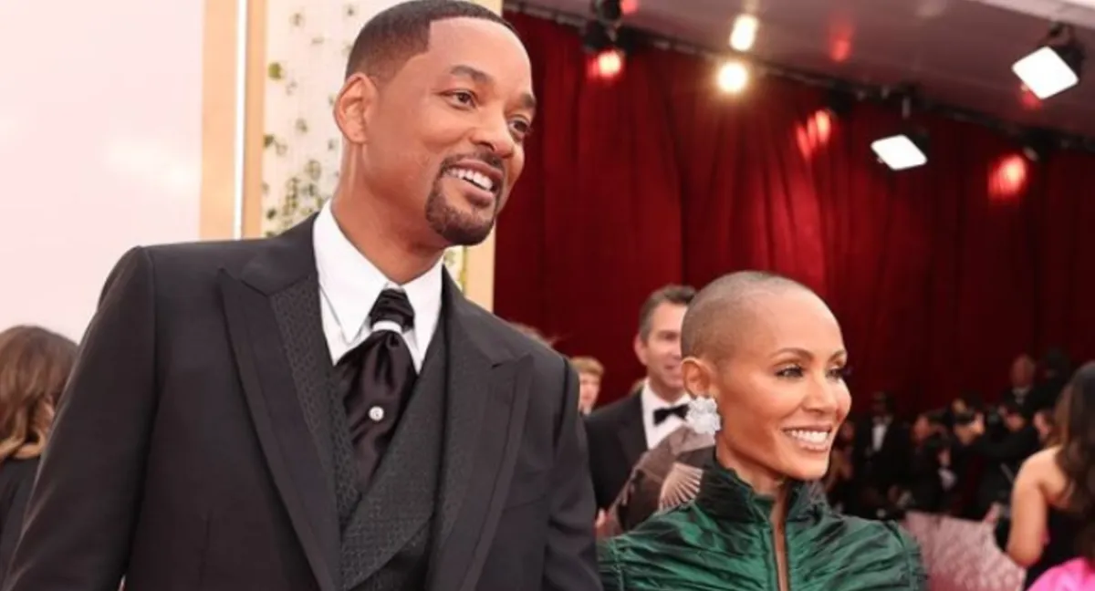 ويل سميث وزوجته جادا بينكيت- الصورة من حساب الأوسكار على انستغرام