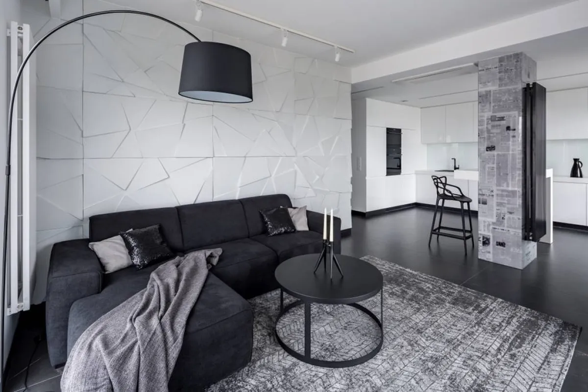 نموذج عن أعمال الجصّ المعاصرة على الجدار