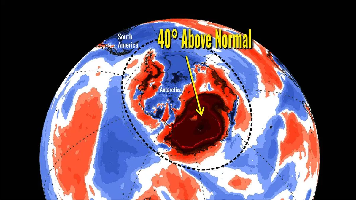 ارتفاع غير مسبوق في حرارة المناطق الأكثر برودة بالعالم والعلماء مندهشون.