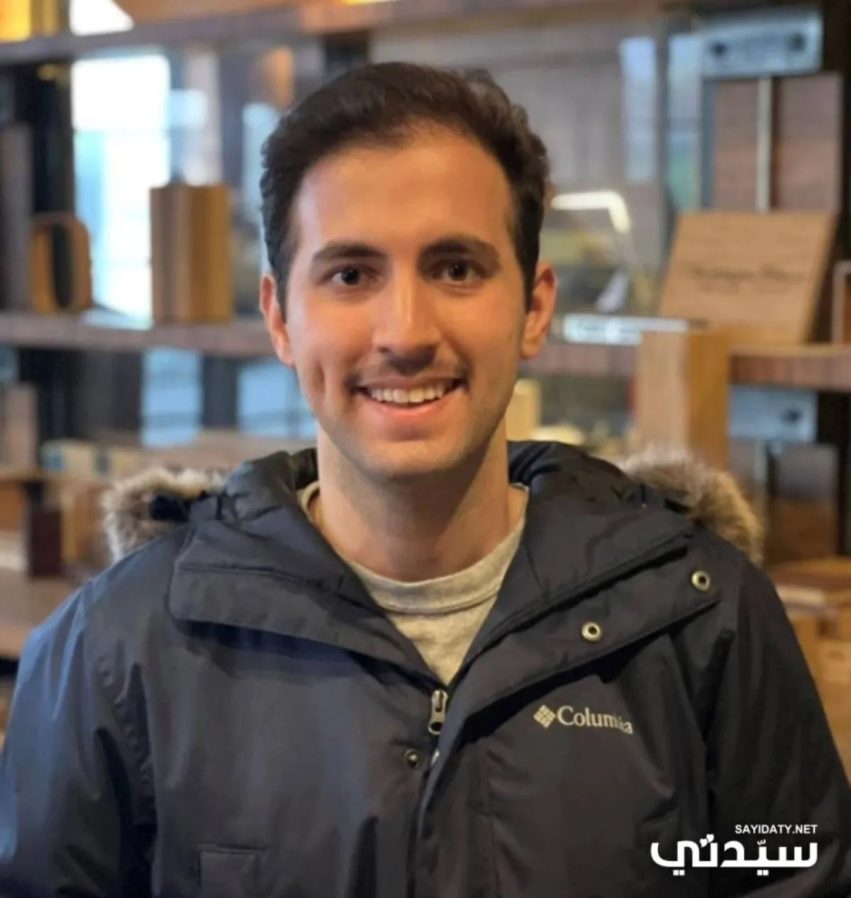 عمر هيثم بوعايشة، طالب علاقات عامّة وأعمال رياضية في أميركا