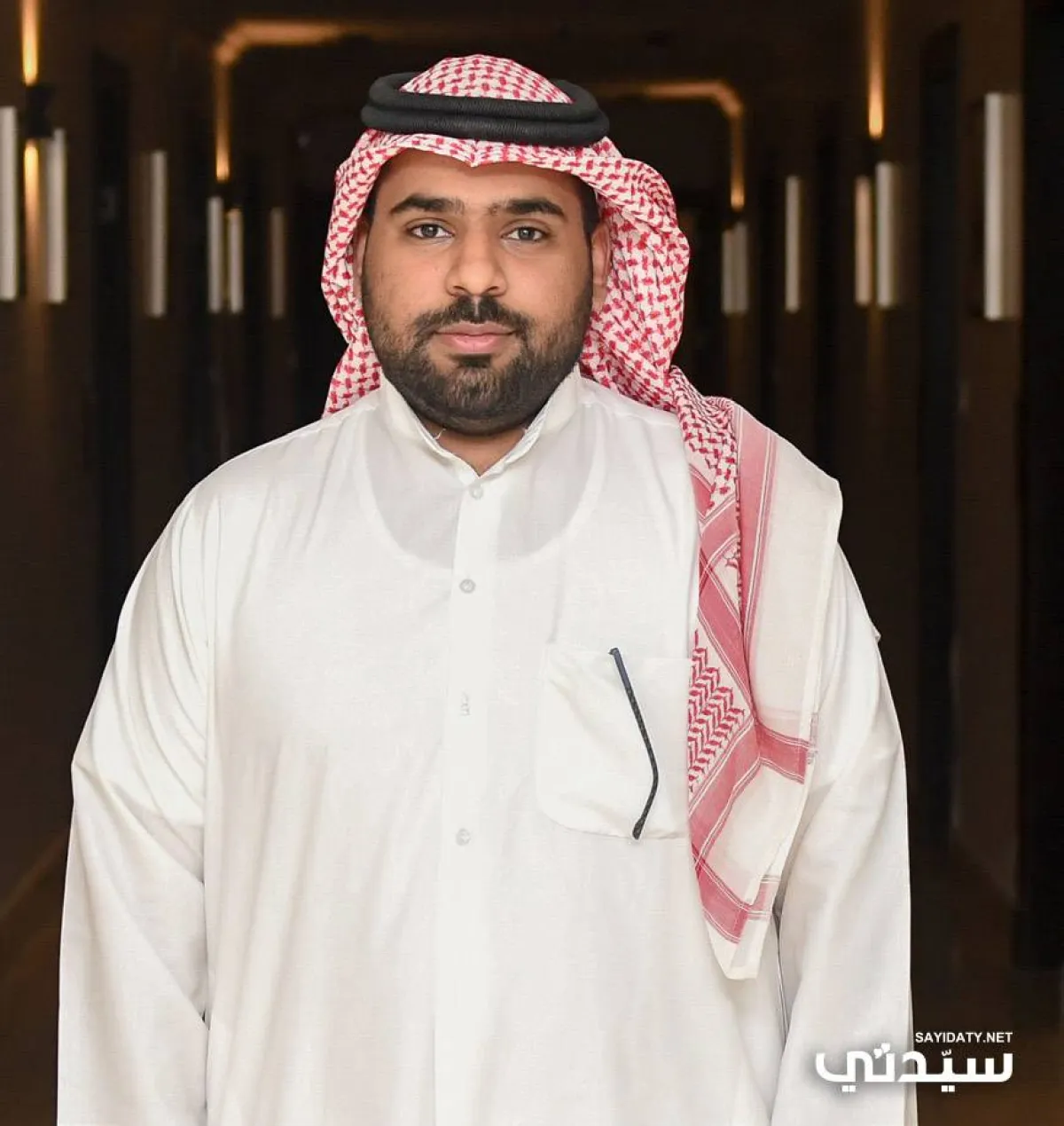 إبراهيم خالد، طالب إذاعة وتلفزيون ومؤسِّس فريق «كتبة قلم» التطوعي