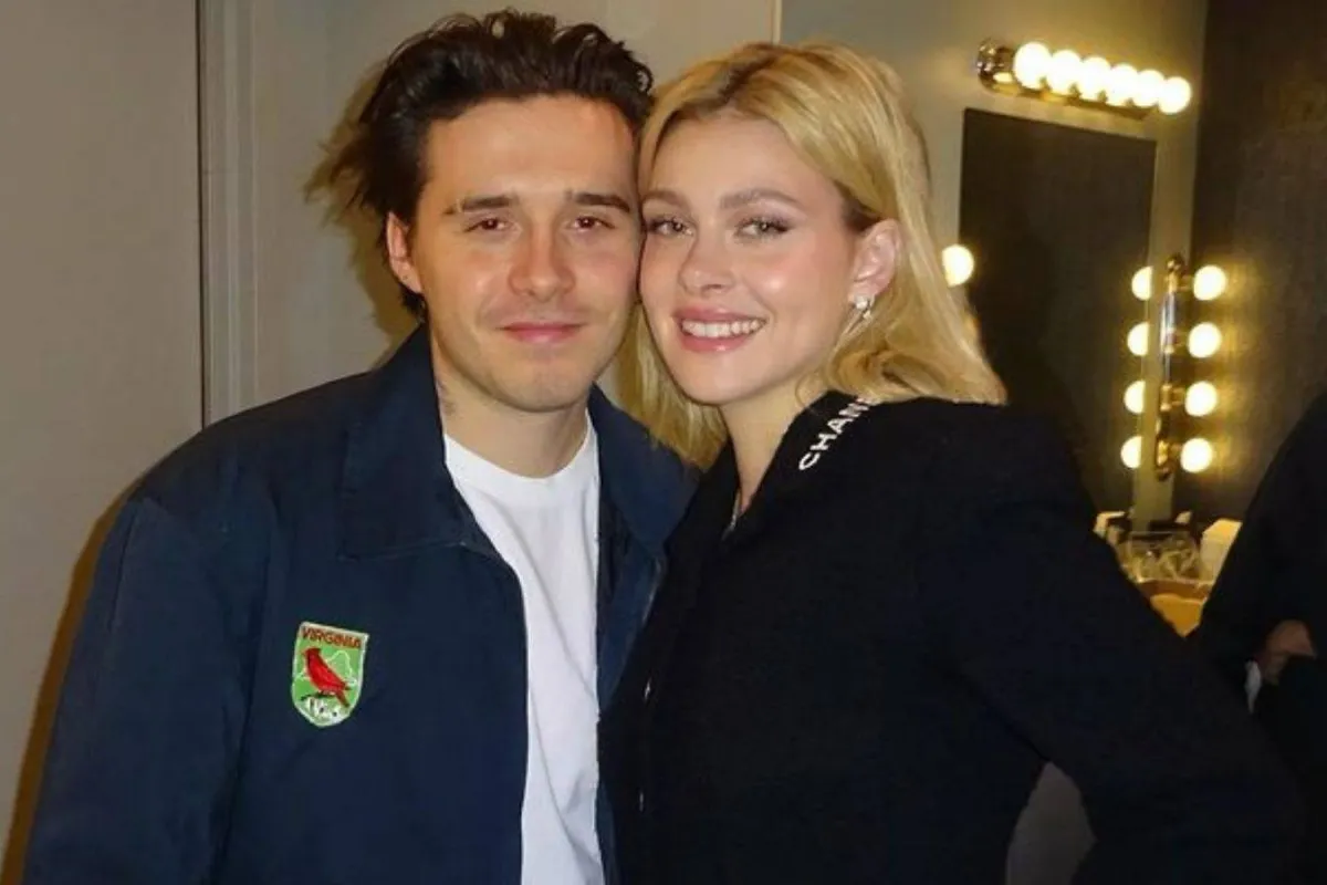 بروكلين بيكهام ونيكولا بيلتز- الصورة من حساب بروكلين بيكهام على إنستغرام