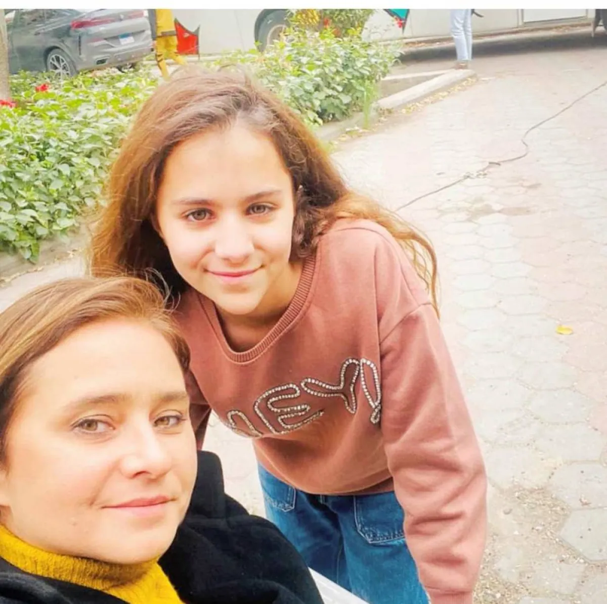 نيللي كريم وريتال ظاظا - الصورة من حساب نيللي كريم على الفيس بوك