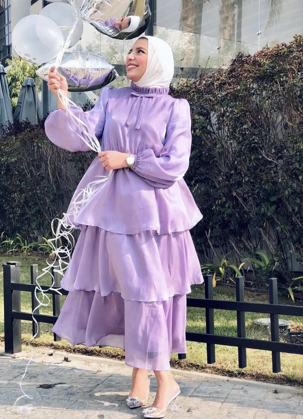 فستان بطبقات