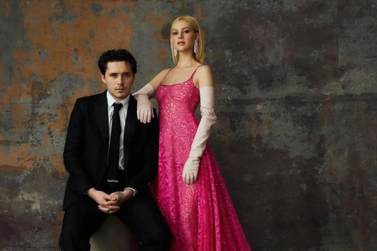 بروكلين بيكهام ونيكولا بيلتز- الصورة من حساب بروكلين بيكهام على إنستغرام