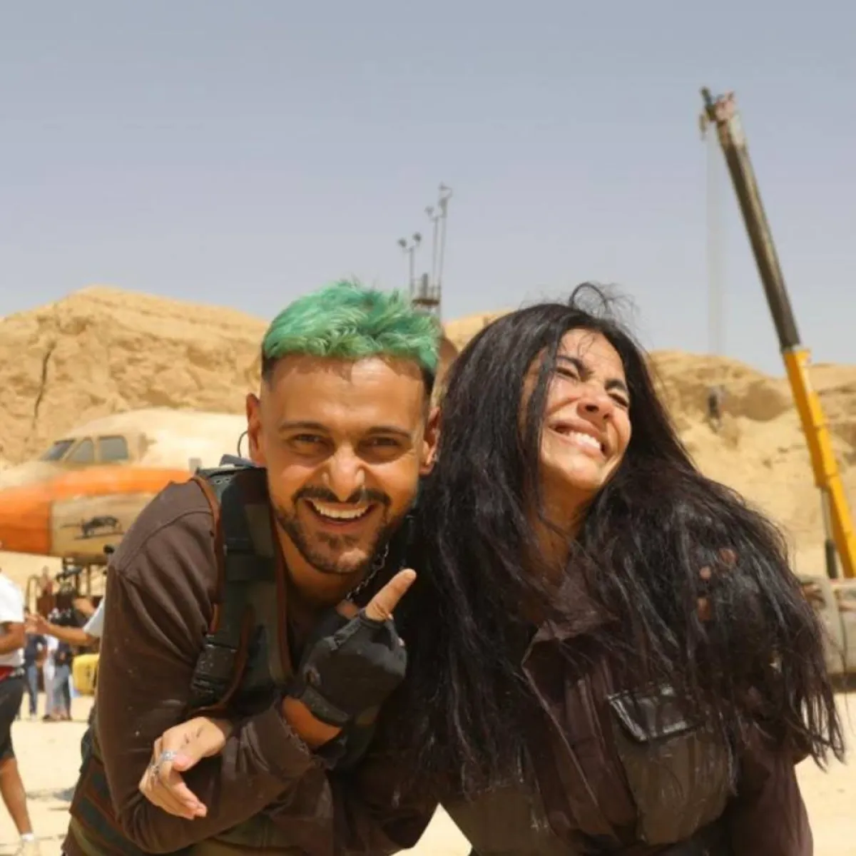 هدى المفتي ورامز جلال - الصورة من حسابه على تويتر