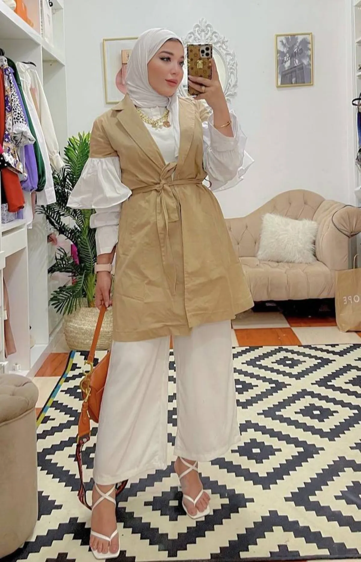 البنطلون الواسع للمحجبات