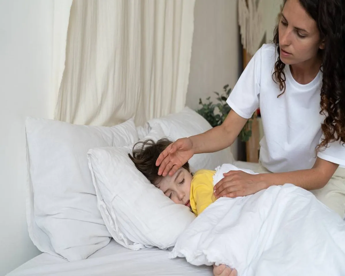 صورة لطفلة تعاني من أعراض الذئبة 