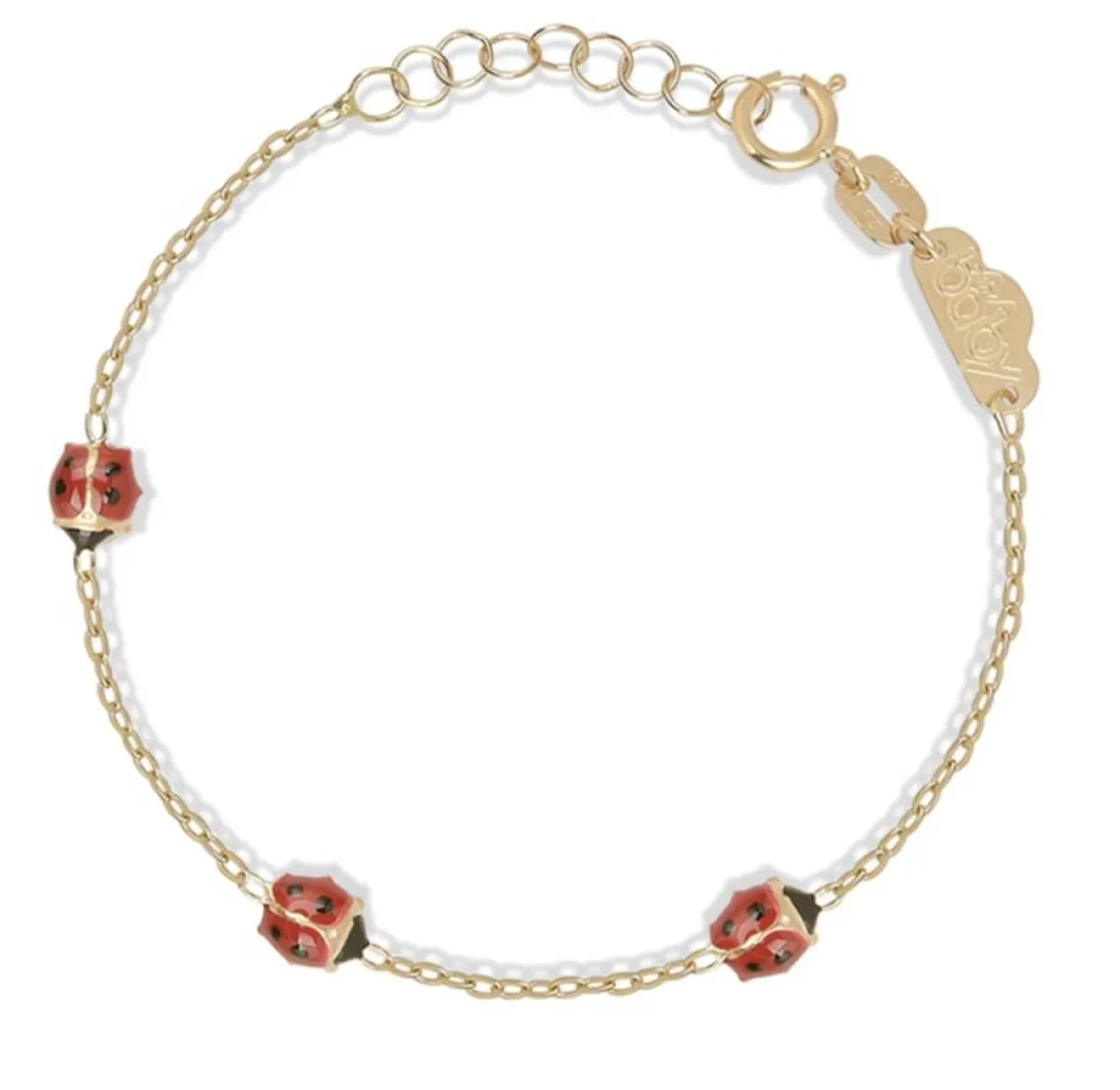 سوار الدعسوقة الثلاثية من مجوهرات فتيحي Fitaihi