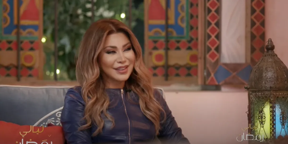 النجمة نوال الزغبي خلال استضافتها في برنامج ليالي رمضان - الصورة من حساب شاشة إم بي سي على يوتيوب