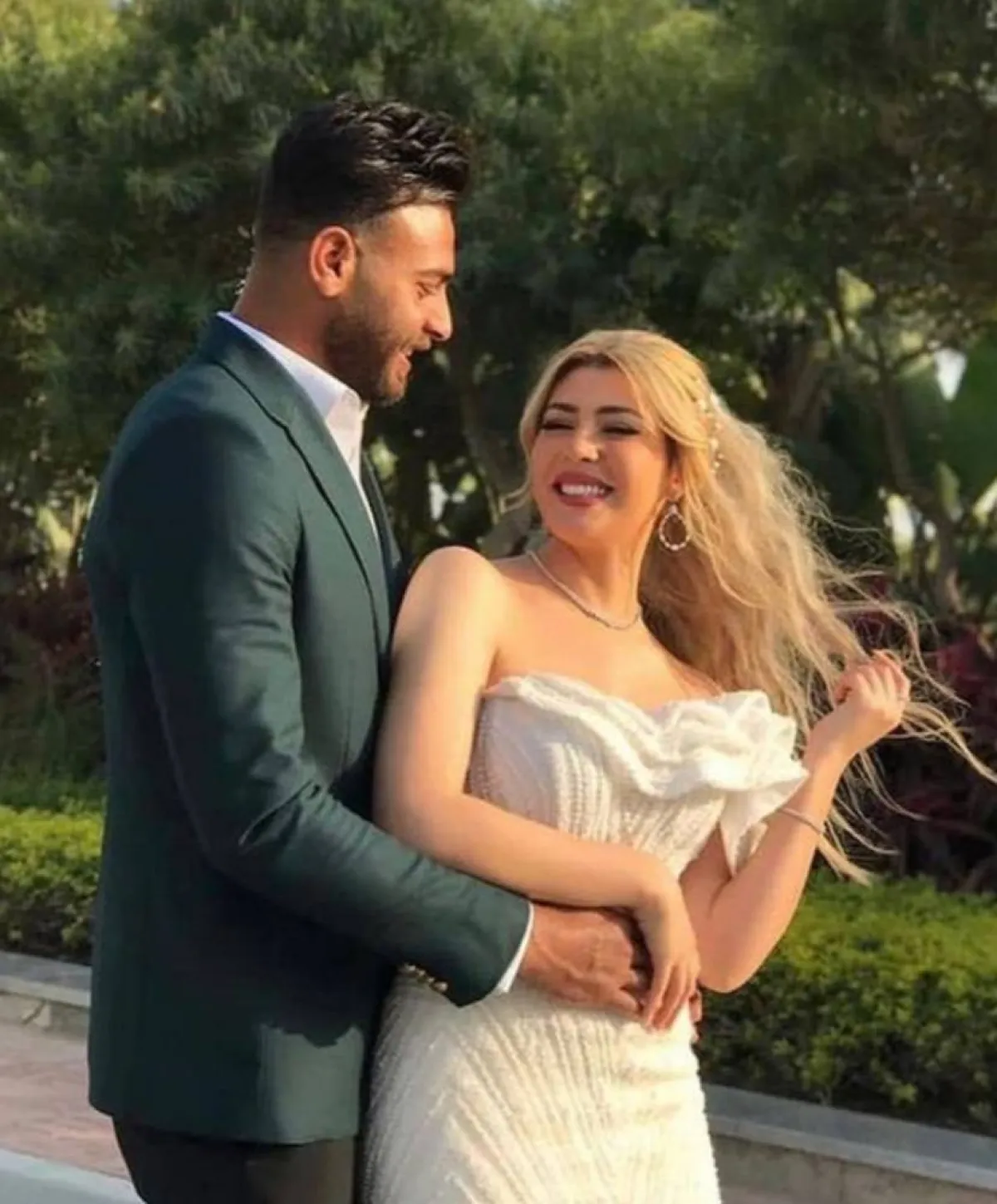 محمد أبو جبل وسمارة يحيى - الصورة من حساب أبو جبل على فيسبوك