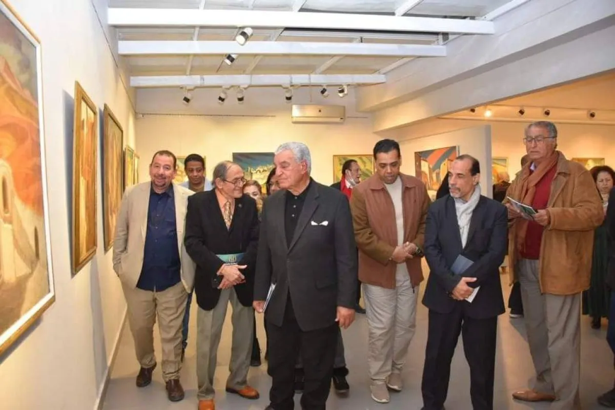 معرض "ستون عاماً بين المقاومة والبعث"بجاليري ضي