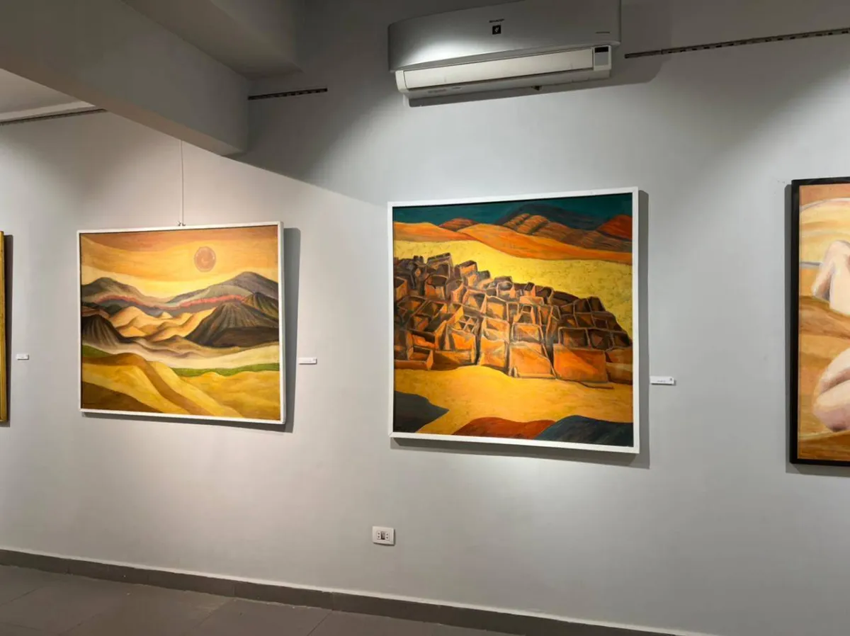 معرض "ستون عاماً بين المقاومة والبعث"بجاليري ضي