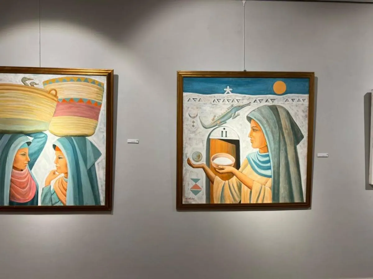 معرض "ستون عاماً بين المقاومة والبعث"بجاليري ضي