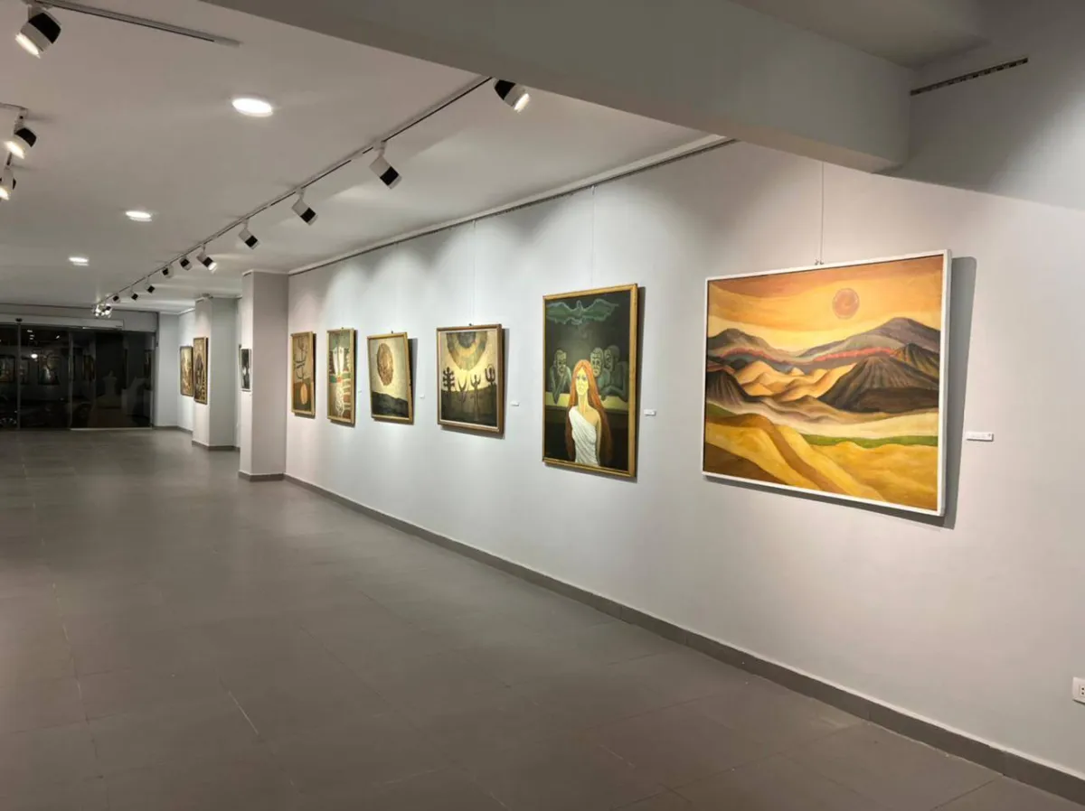 معرض "ستون عاماً بين المقاومة والبعث"بجاليري ضي