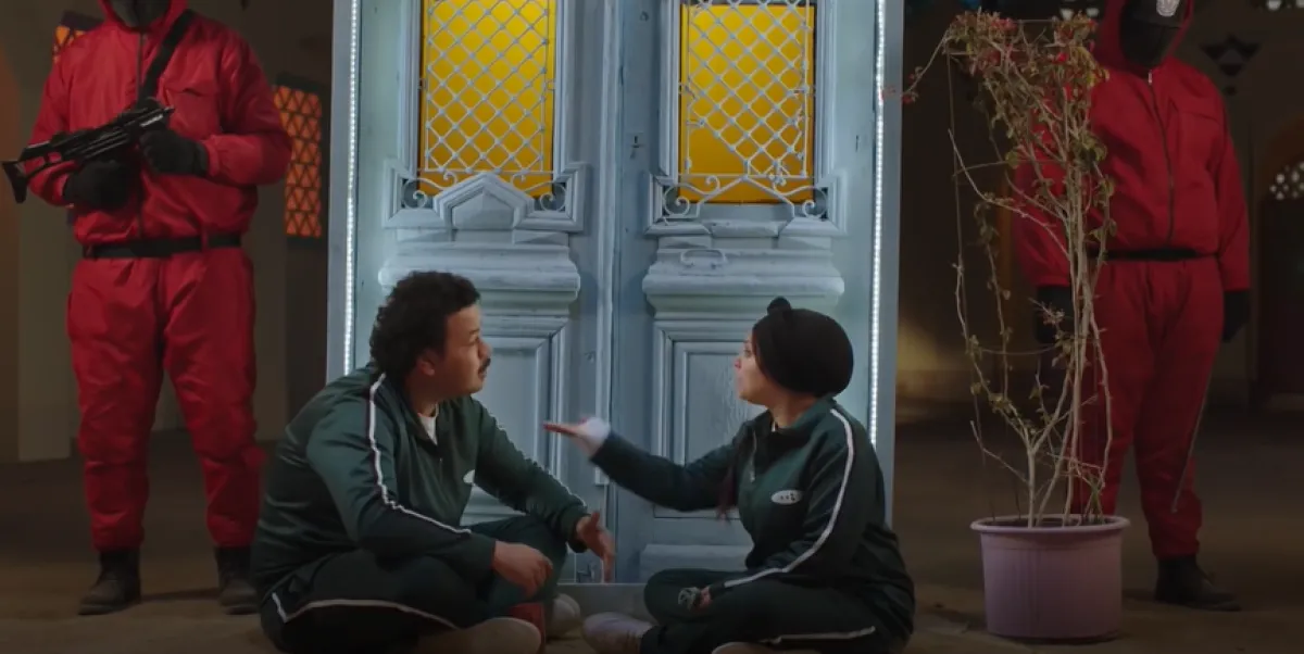 مشهد من الكبير أوي - الصورة من حساب شاشة اون على يوتيوب