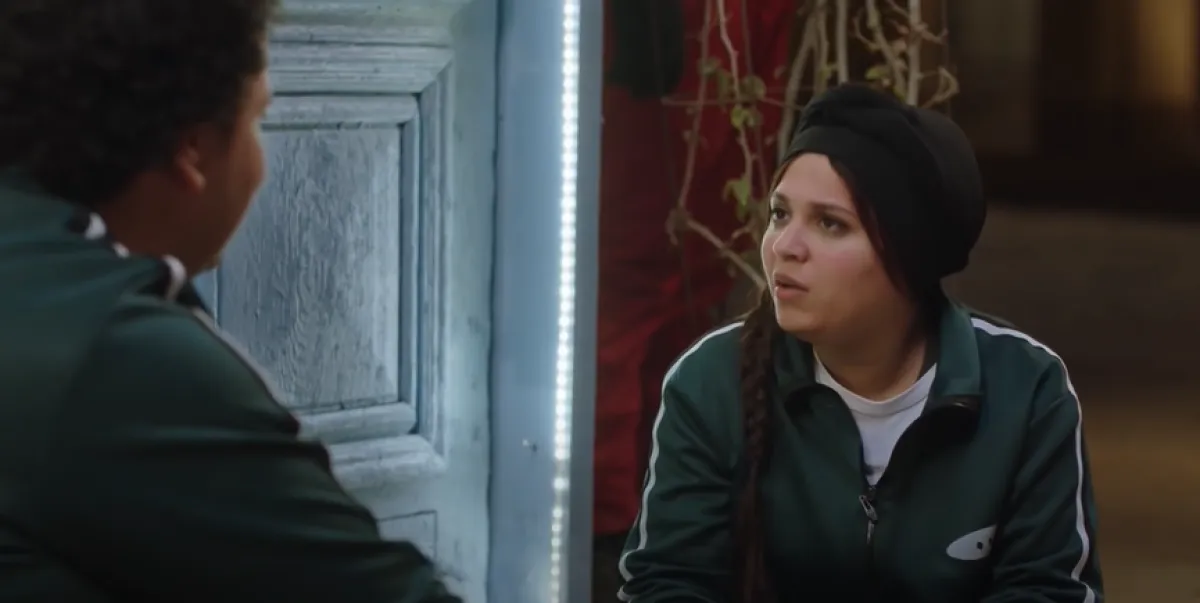 رحمة أحمد الشهيرة بمربوحة في مشهد من الكبير - الصورة من حساب قناة أون على يوتيوب