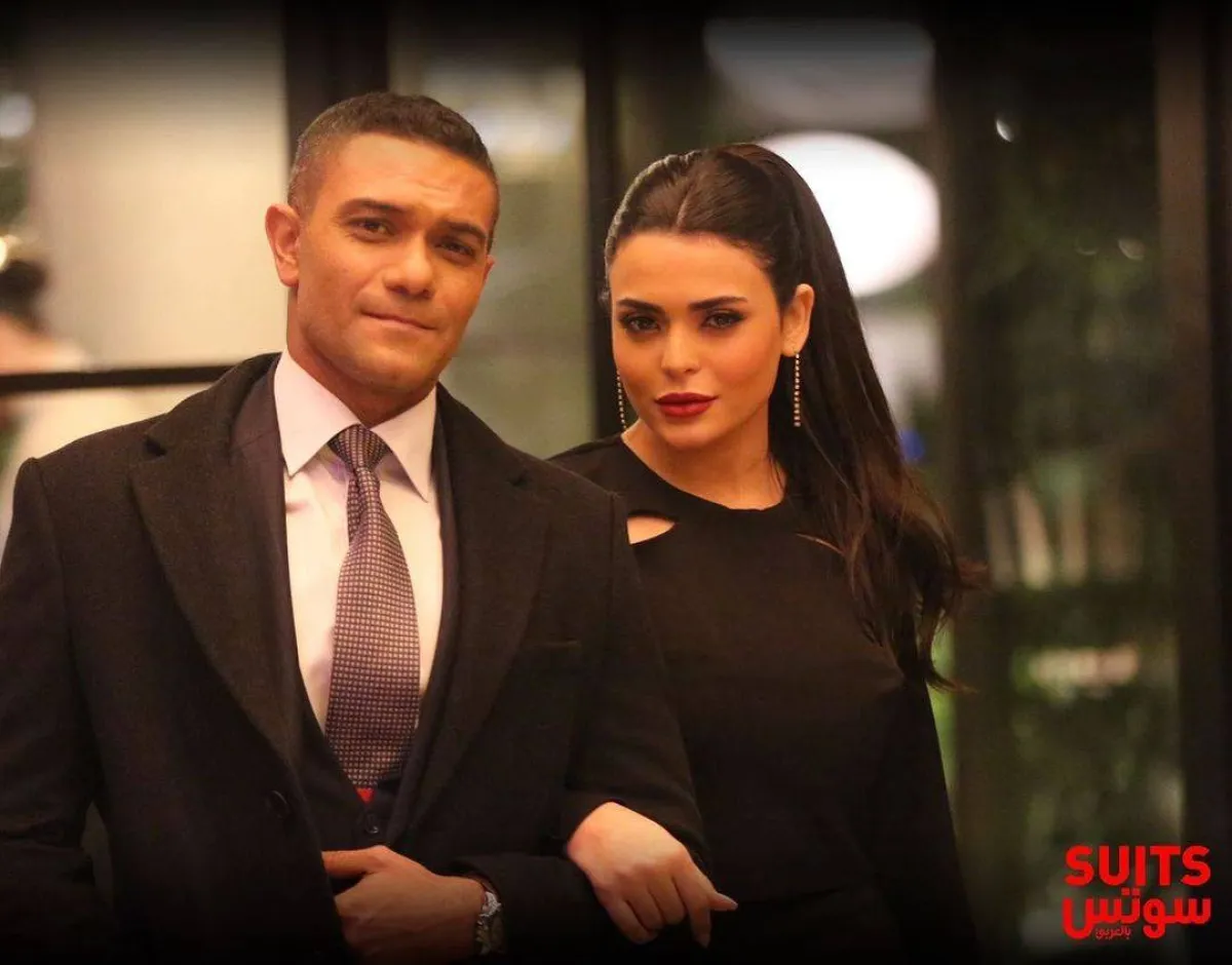 أسماء جلال وآسر ياسين - الصورة من حساب أسماء جلال على انستغرام