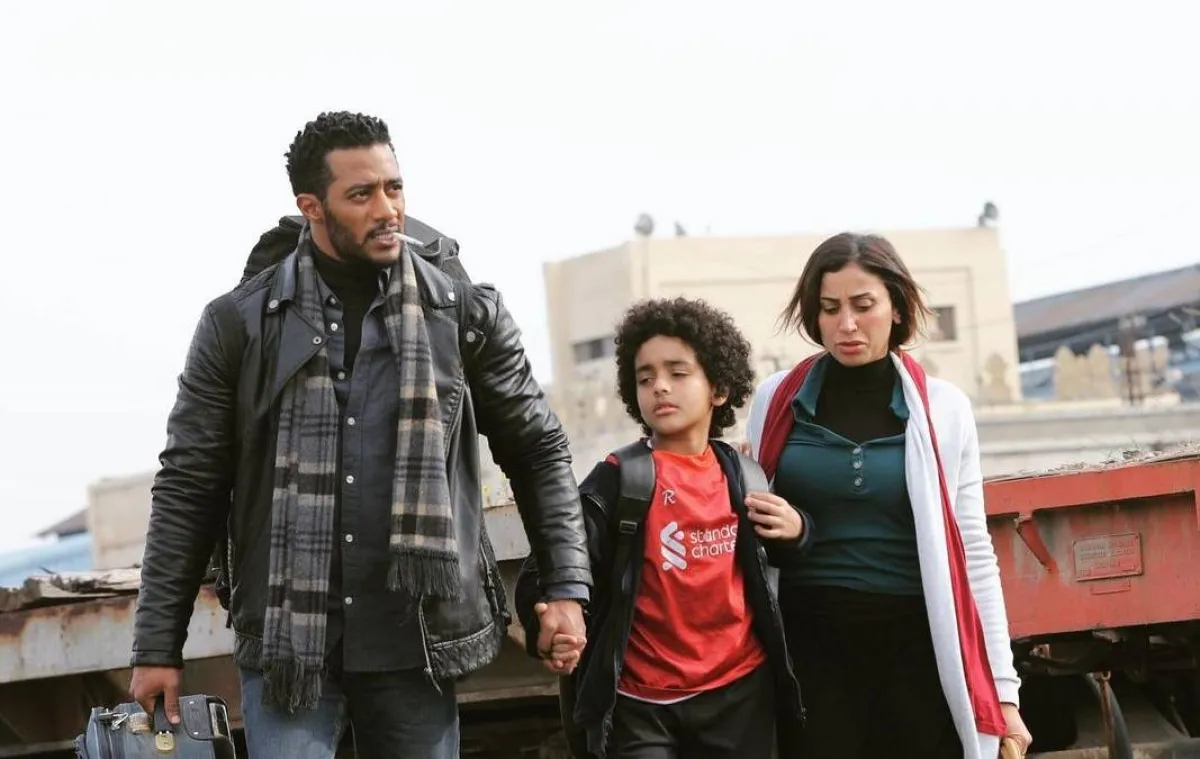 كواليس مسلسل  " المشوار " - الصورة من صفحة الفنان محمد رمضان على " انستغرام"  