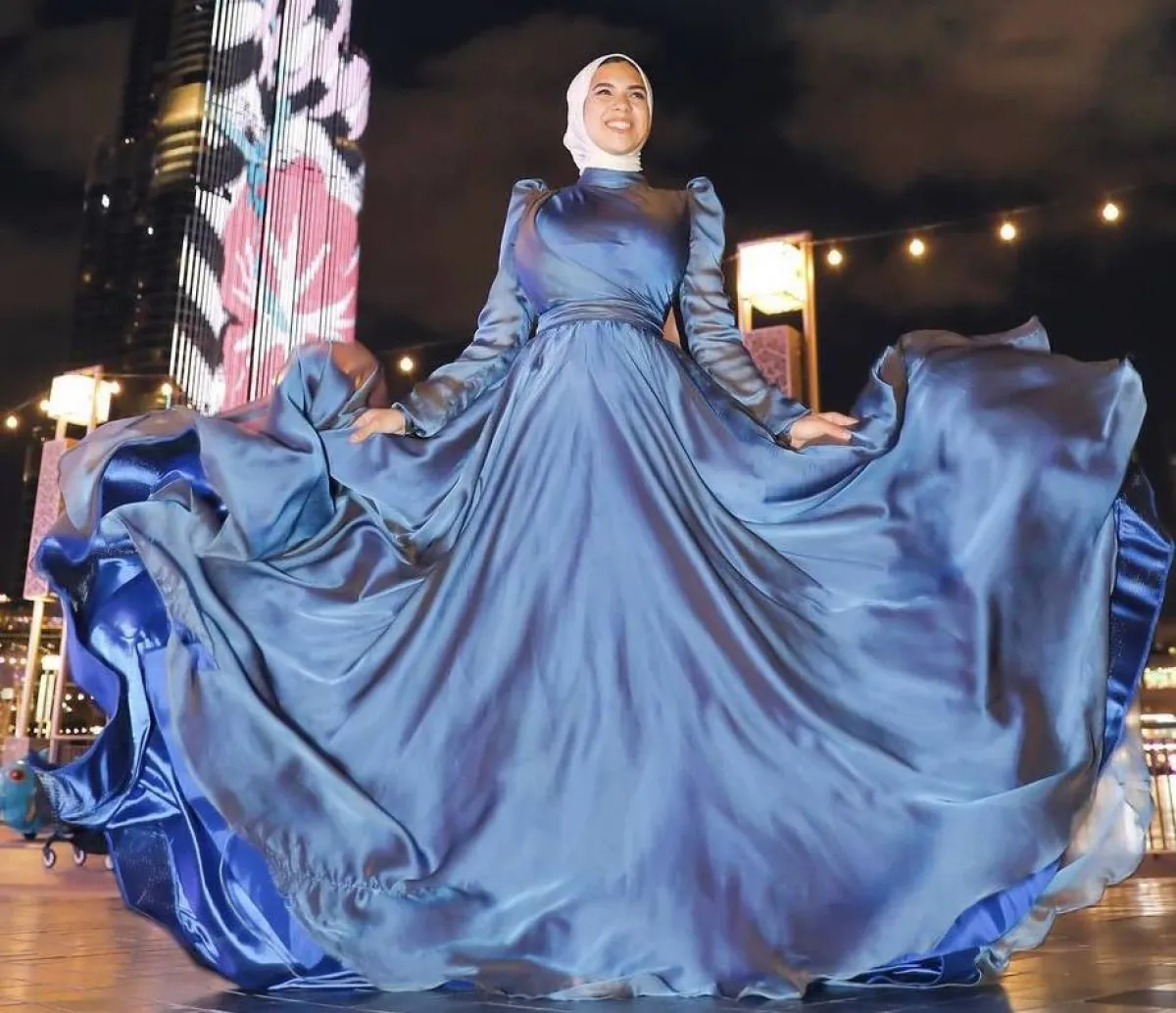 فستان فضفاض