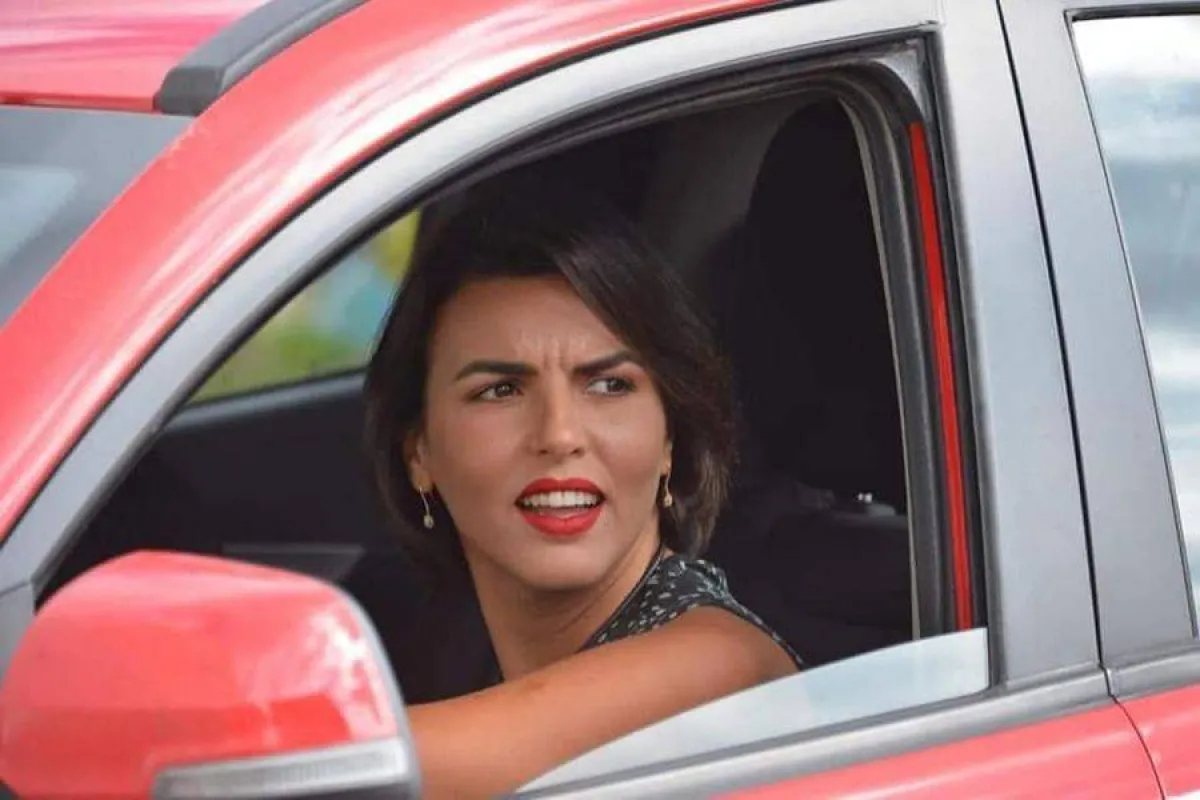 الممثلة عبير البناني إحدى بطلات المسلسل- الصورة من موقع المسلسل على الفيس بوك