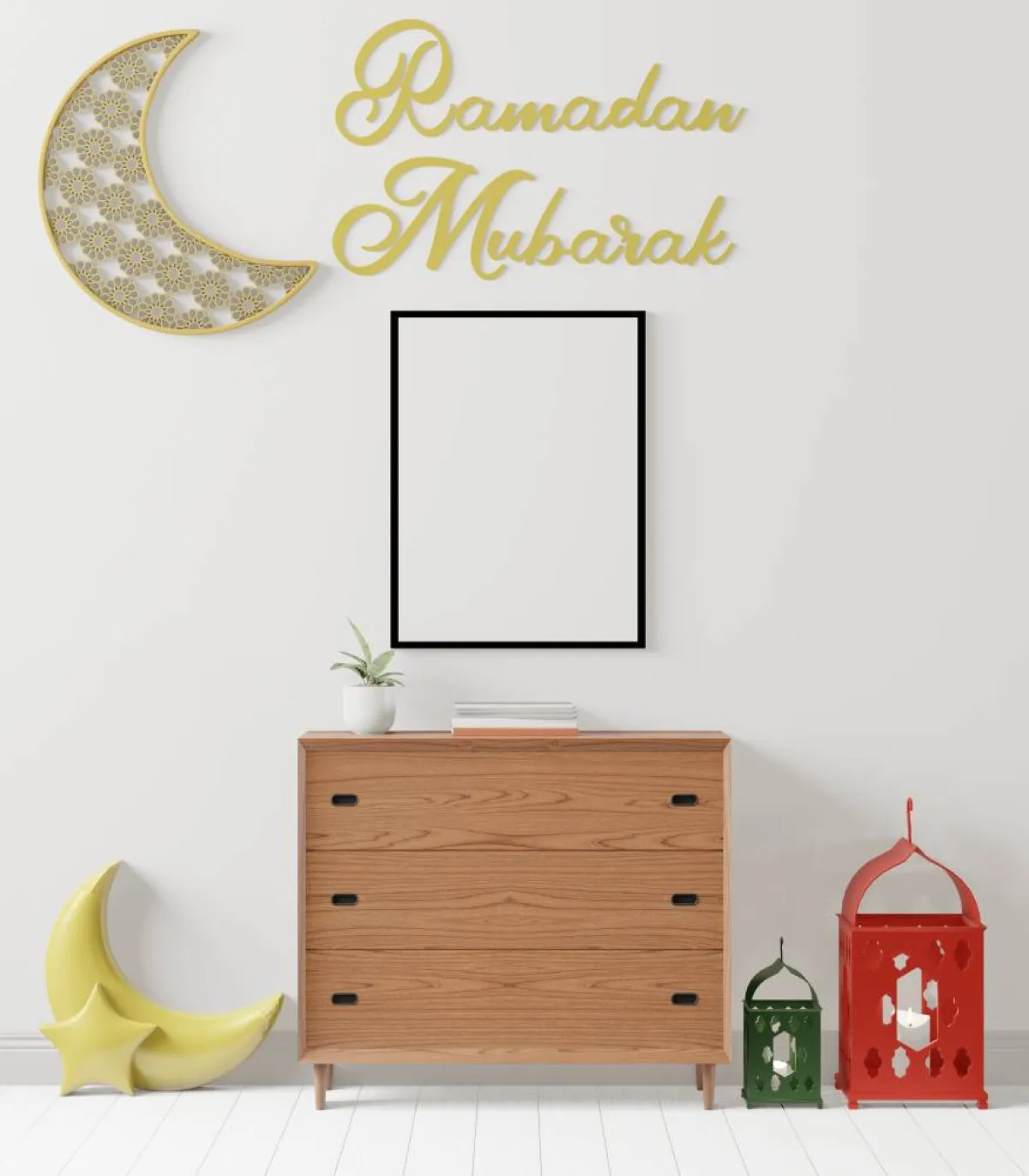 إكسسورات منزلية رمضانيّة مصنوعة بصورة يدويّة 