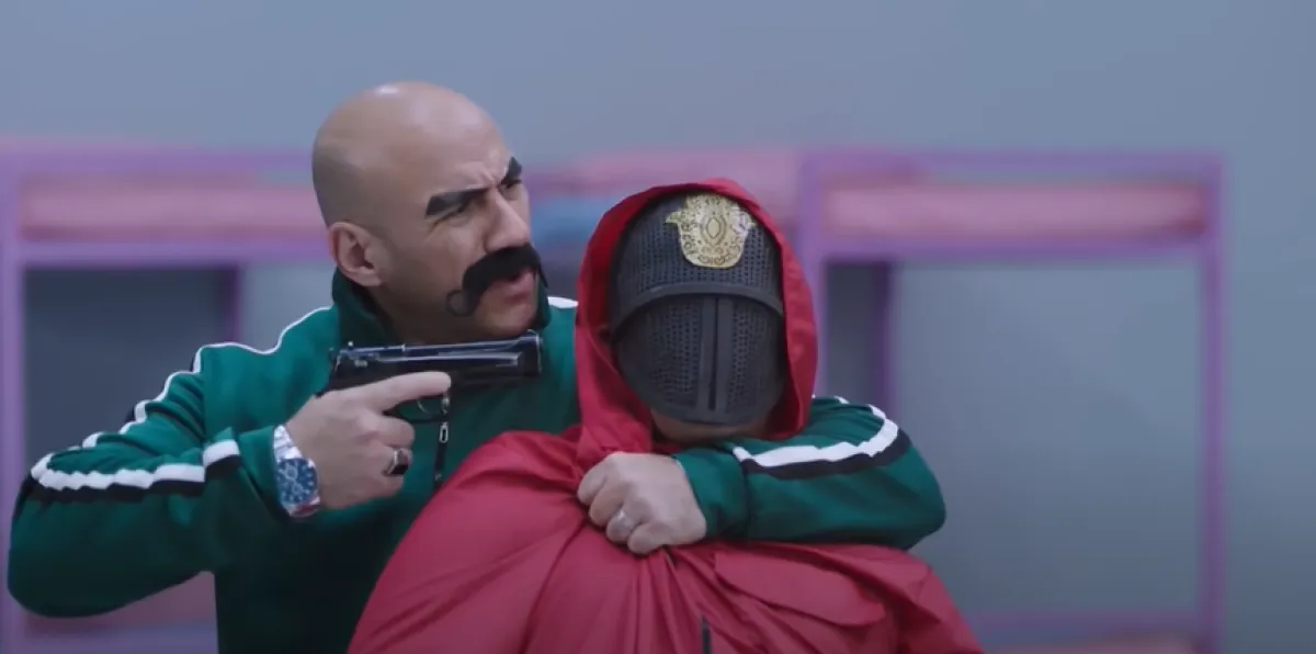 الكبير يكشف حقيقة لعبة السبيط - الصورة من حساب قناة أون على يوتيوب