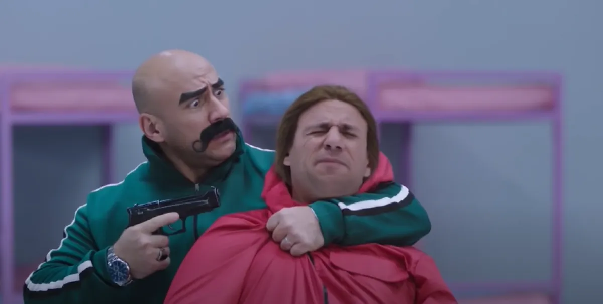 الكبير يكشف حقيقة لعبة السبيط - الصورة من حساب قناة أون على يوتيوب