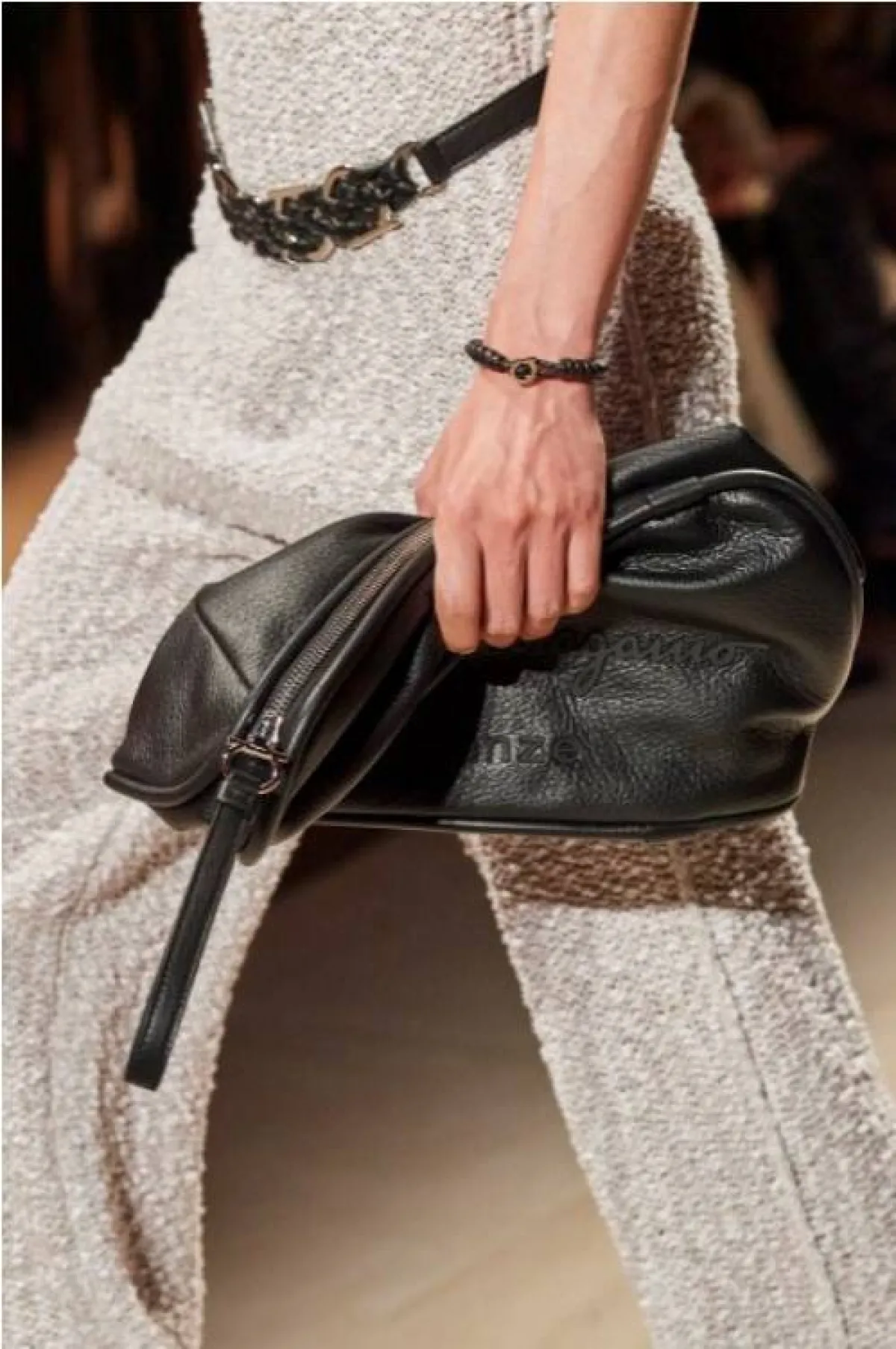 حزام مصنوع من الجلد من سلفاتوري فيراغامو  Salvatore Ferragamo