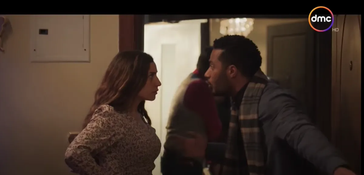 محمد رمضان ودينا الشربيني - الصورة من حساب قناة dmc على يوتيوب