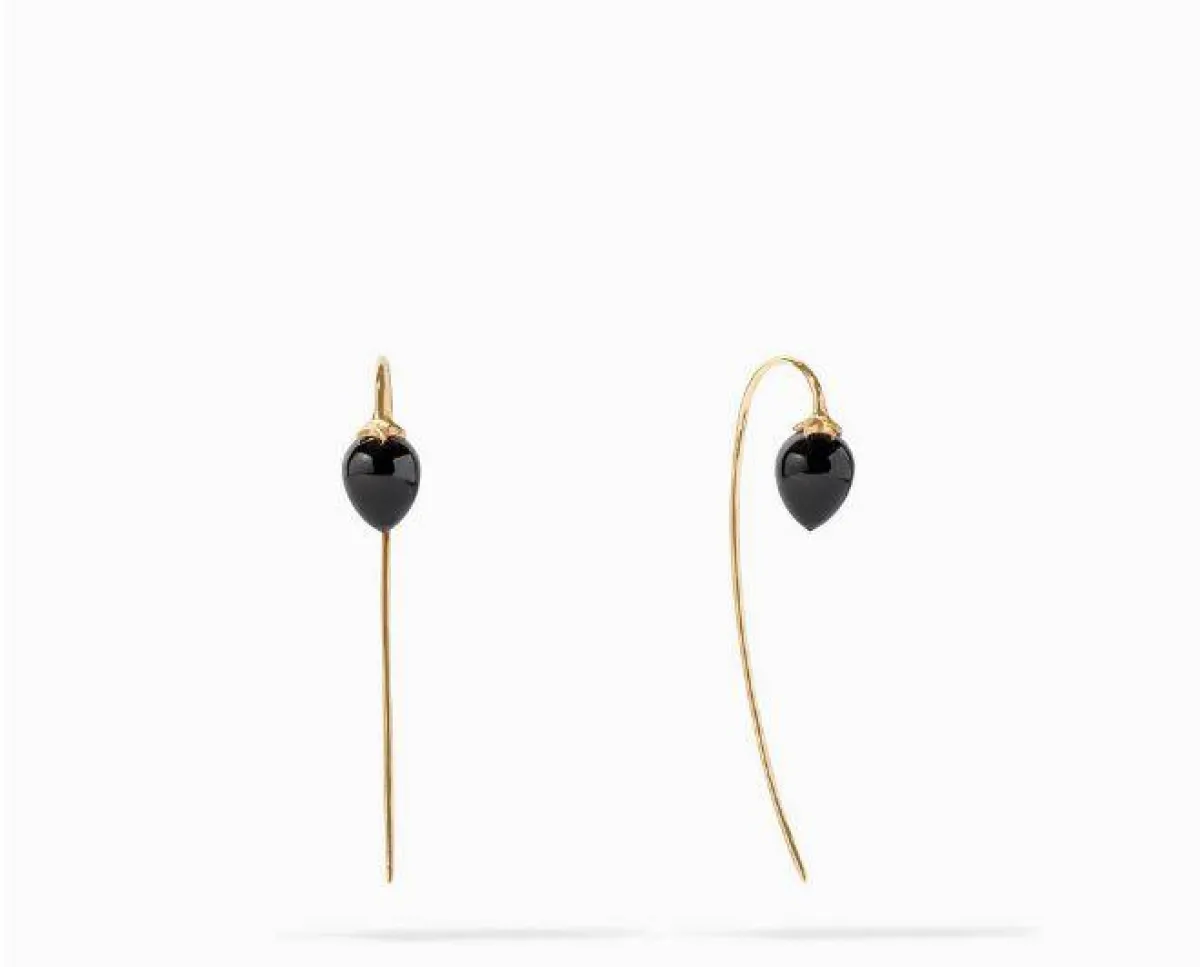 أقراط مرصعة بحجر الأونيكس من أنوشكا Annoushka