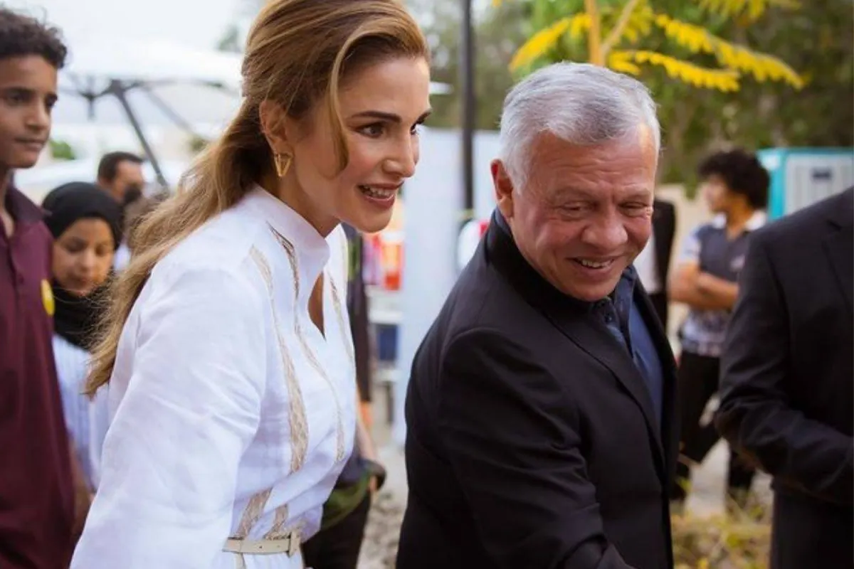 الملك عبدالله والملكة رانيا- الصورة من حساب الملكة رانيا على إنستغرام