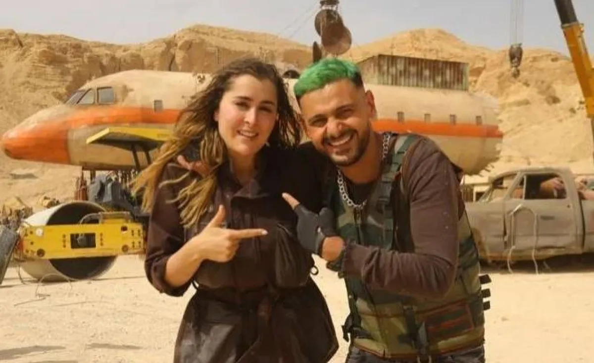 رامزجلال وعائشة بن أحمد - صورة من الصفحة الرسمية لرامز جلال على " انستغرام"