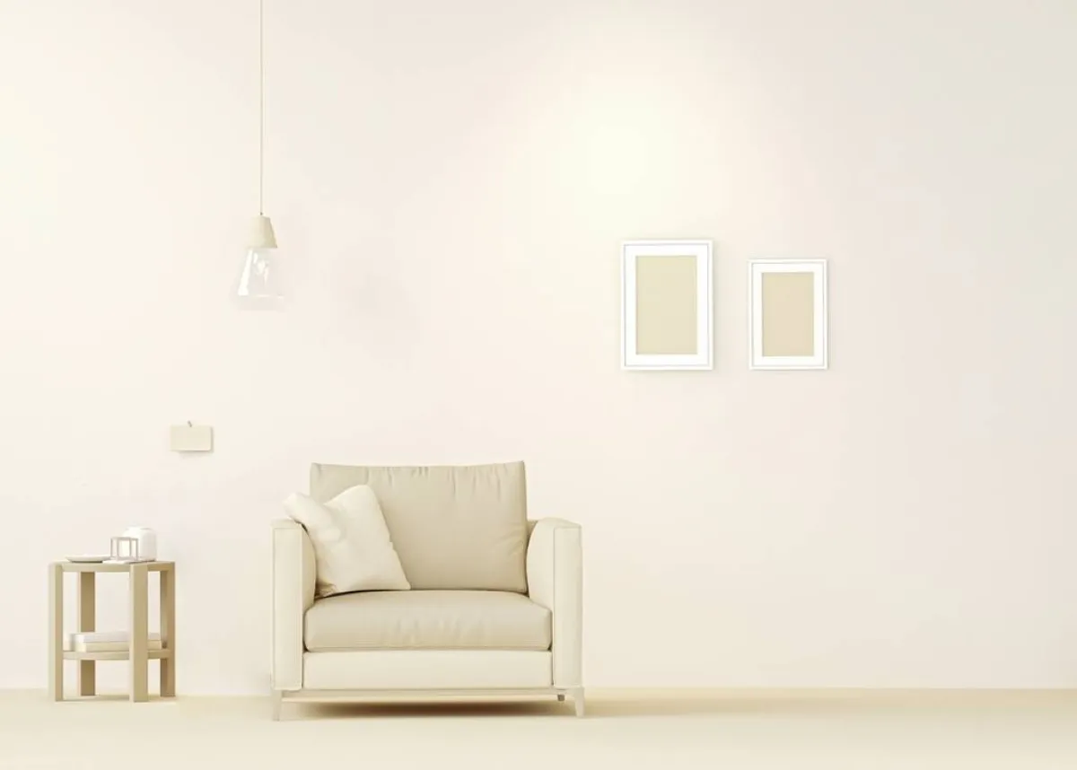 اللون الكريمي في الديكور الداخلي 