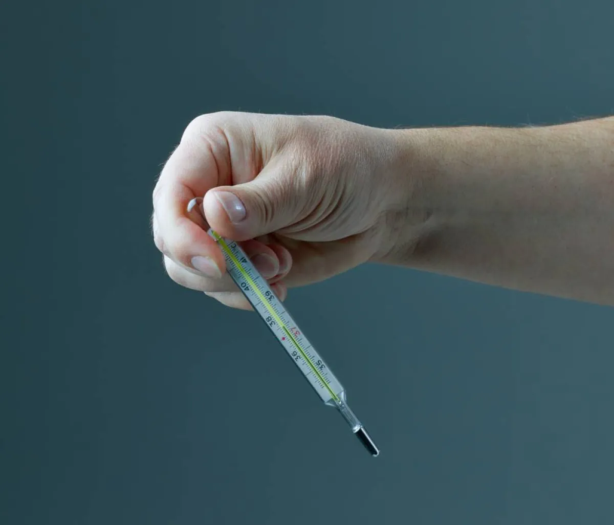 صورة لمقياس درجة الحرارة