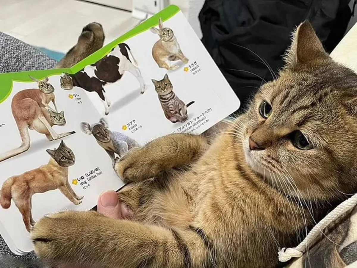 قط يصبح نجماً على وسائل التواصل بحذائه المصنوع من فرائه