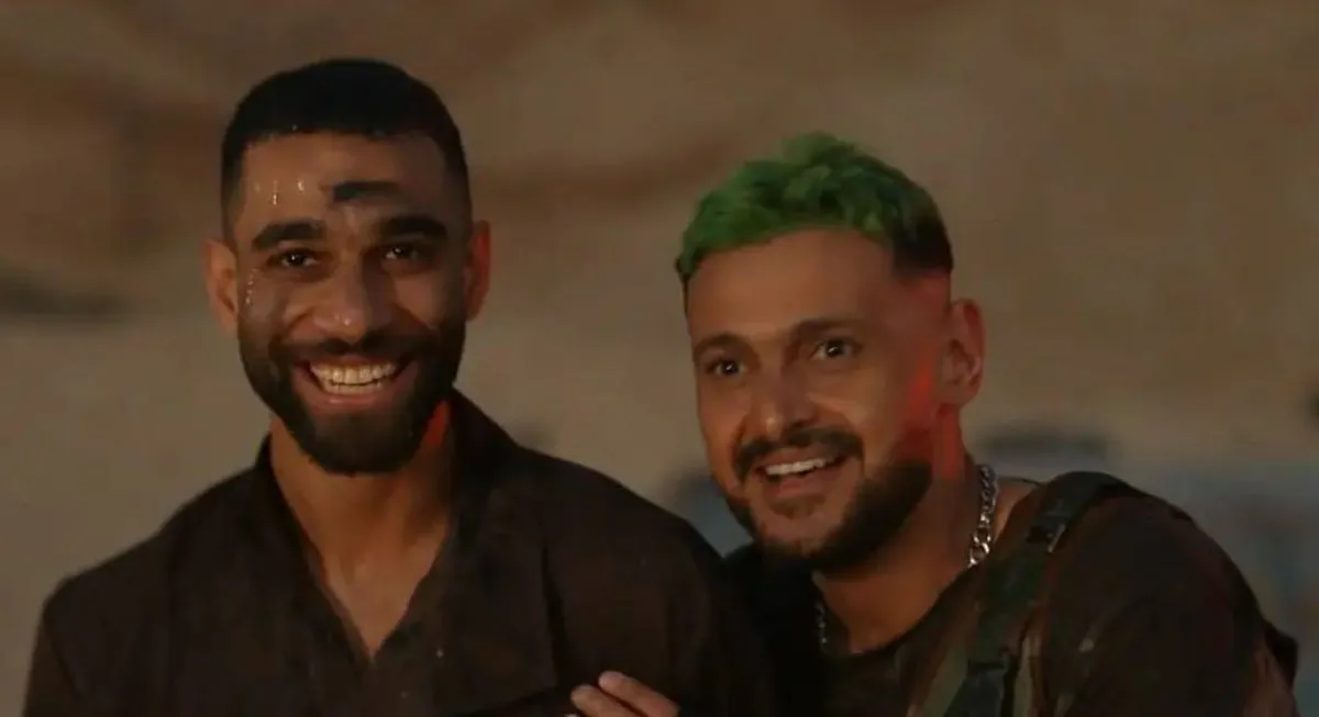 رامز جلال وعمرو السولية - صورة من صفحة رامز جلال على موقع " انستغرام " 