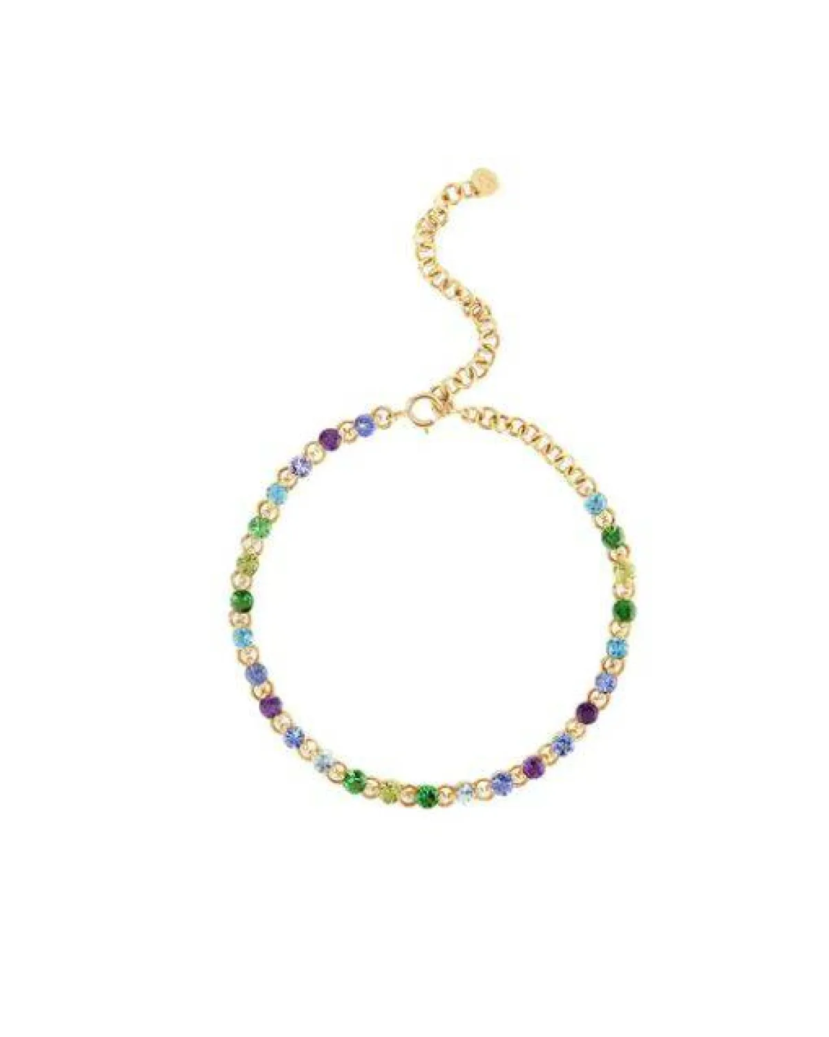 سوار مرصع بحجر التسافوريت من ديني هال Dinny Hall